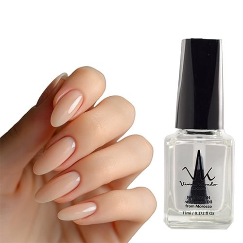 3 in 1 Topcoat, Base Coat and Hardener - Vivien Kondor Argan Care Nail Polish image 1