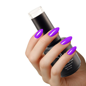 Vivien Kondor Gel Polish Trio (Flamenco + Blood Red +Purple Violet) (3x15ml) | Vegan friendly & Cruelty Free image 4