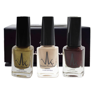 Choose Your  Box Set of 3 Water Permeable Nail Polishes image 5