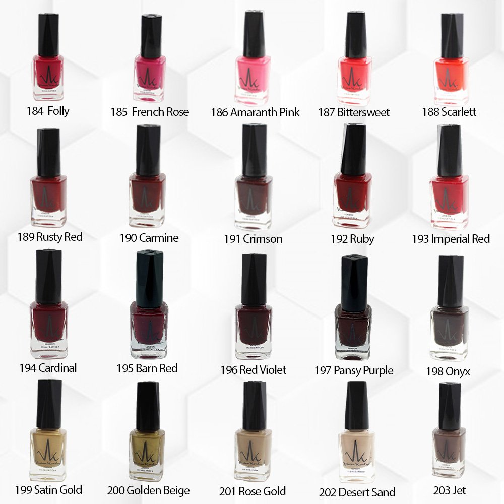 Barn Red - Vivien Kondor Water Permeable Nail Polish image 6