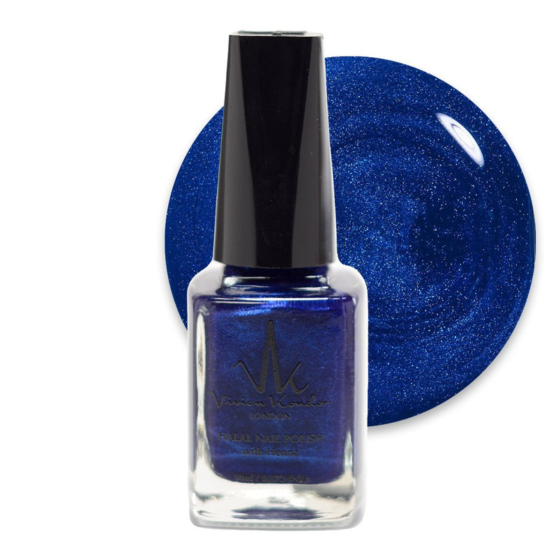 Royal Blue - Vivien Kondor Henna Halal Nail Polish image 0