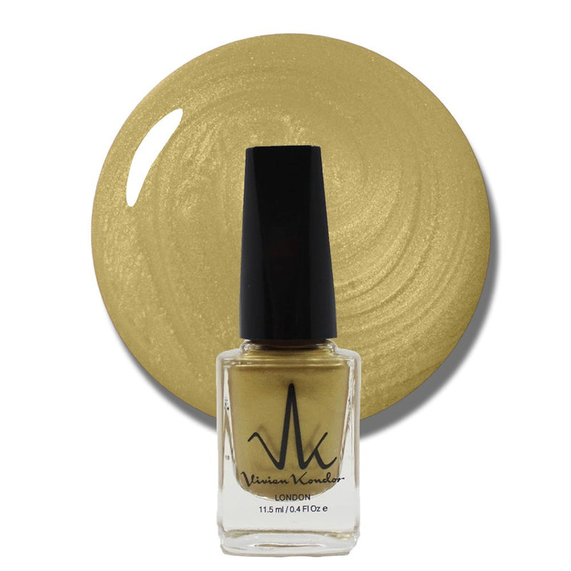 Golden Beige - Vivien Kondor Water Permeable Nail Polish image 0