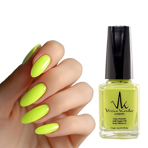 Lime Green - Vivien Kondor Argan Care Nail Polish image 1