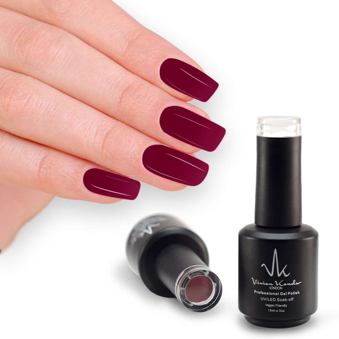 Vivien Kondor Gel Polish Trio ( Hot Pink + Berry Twist + Passionate ) image 3