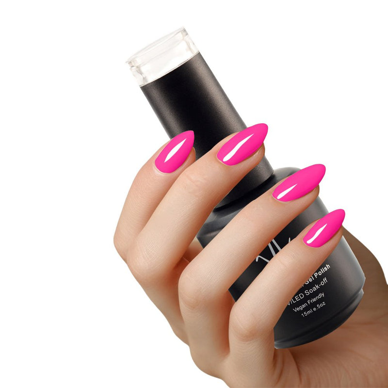 Vivien Kondor Gel Polish Trio (Flamenco + Blood Red +Purple Violet) (3x15ml) | Vegan friendly & Cruelty Free image 2