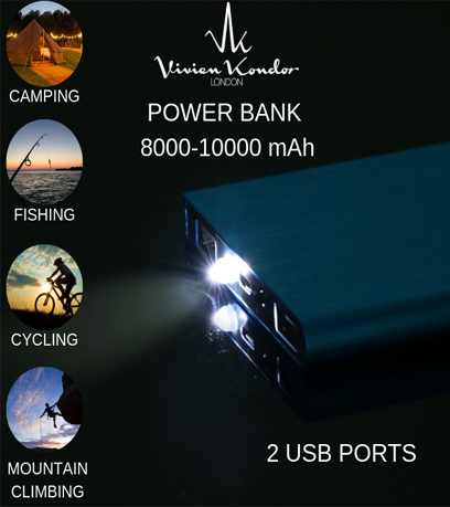 VK Travel Smart - (Blue Cabin Suitcase + Powerbank) image 12