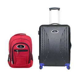 VK Travel Smart Red Rucksack Bag + Cabin Suitcase (Combo of 2) image 0