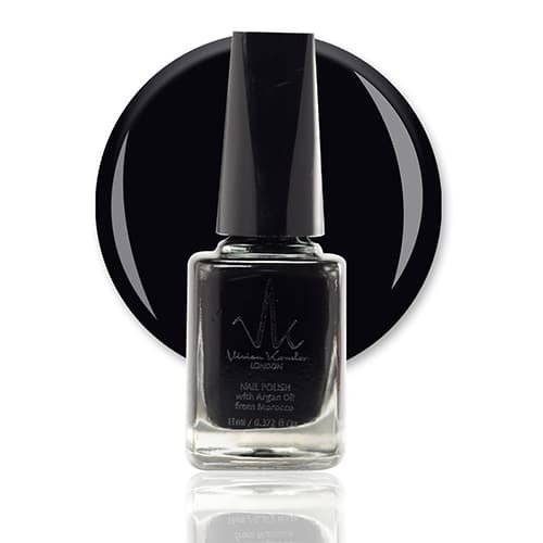 Black - Vivien Kondor Argan Care Nail Polish image 0
