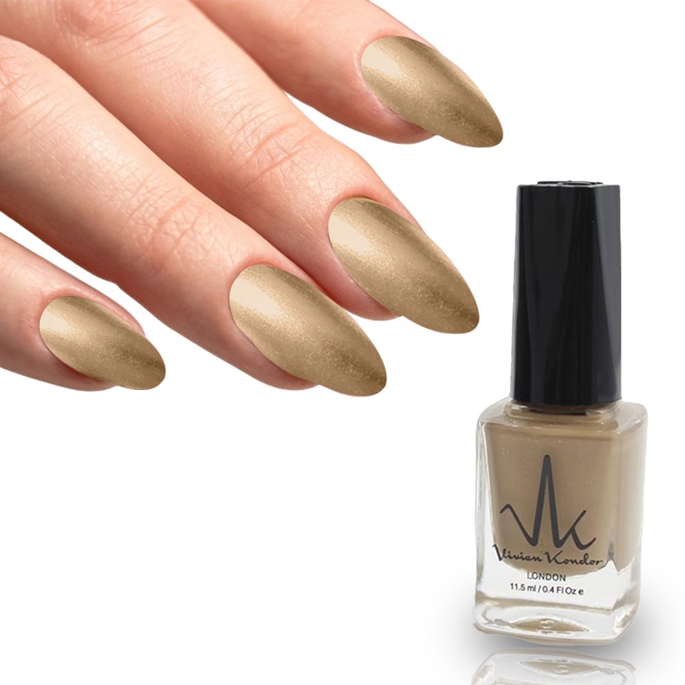 Rose Gold - Vivien Kondor Water Permeable Nail Polish image 1