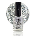 Silver Glitter - Vivien Kondor Argan Care Nail Polish image 0