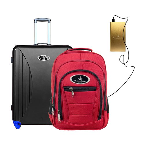 Vivien Kondor Travel Smart (Cabin Suitcase + Rucksack Bag + Powerbank) image 2