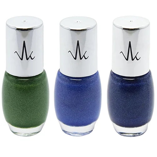Evergreen + Royal Blue + Midnight Blue