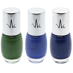 Evergreen + Royal Blue + Midnight Blue