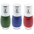 Evergreen + Royal Blue + Dark Blush