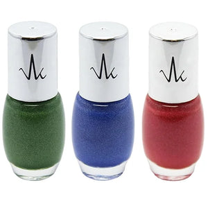 Evergreen + Royal Blue + Dark Blush