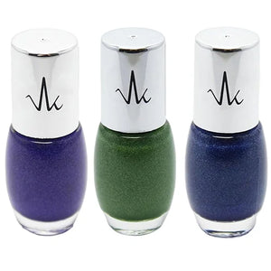 Purple Haze + Evergreen + Midnight Blue