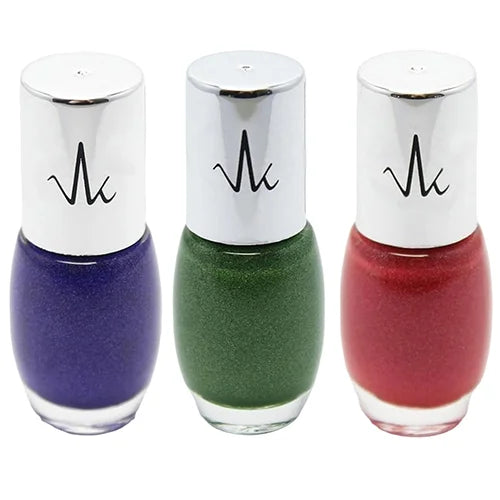 Vivien Kondor Summer Collection Shimmer Nail polish Trio Vegan Long lasting Polish