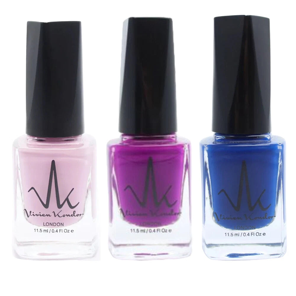 Cobalt Blue + Magenta + Lilac