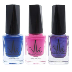 Cobalt Blue + Pink Purple + Lilac Frost
