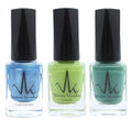 Lime Green + Mint Green + Neon Blue