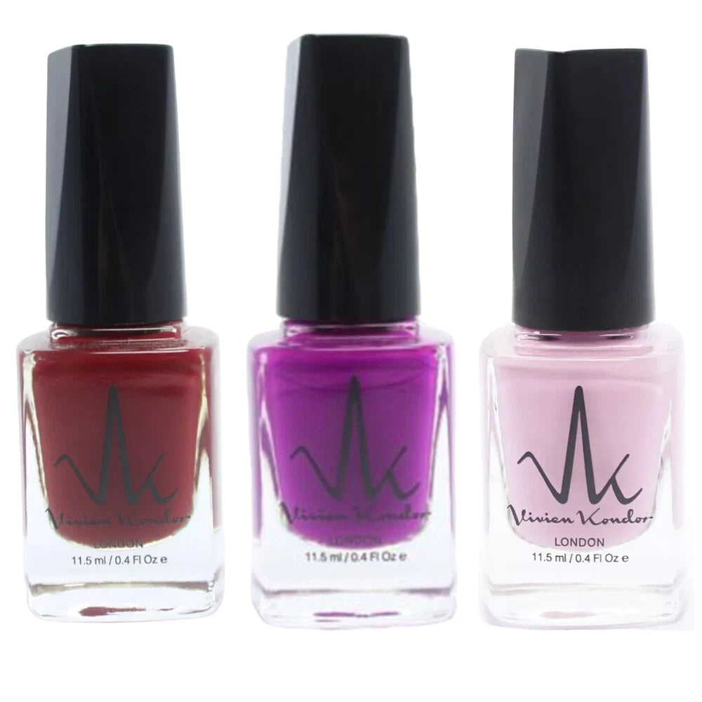 Red Black + Magenta + Lilac