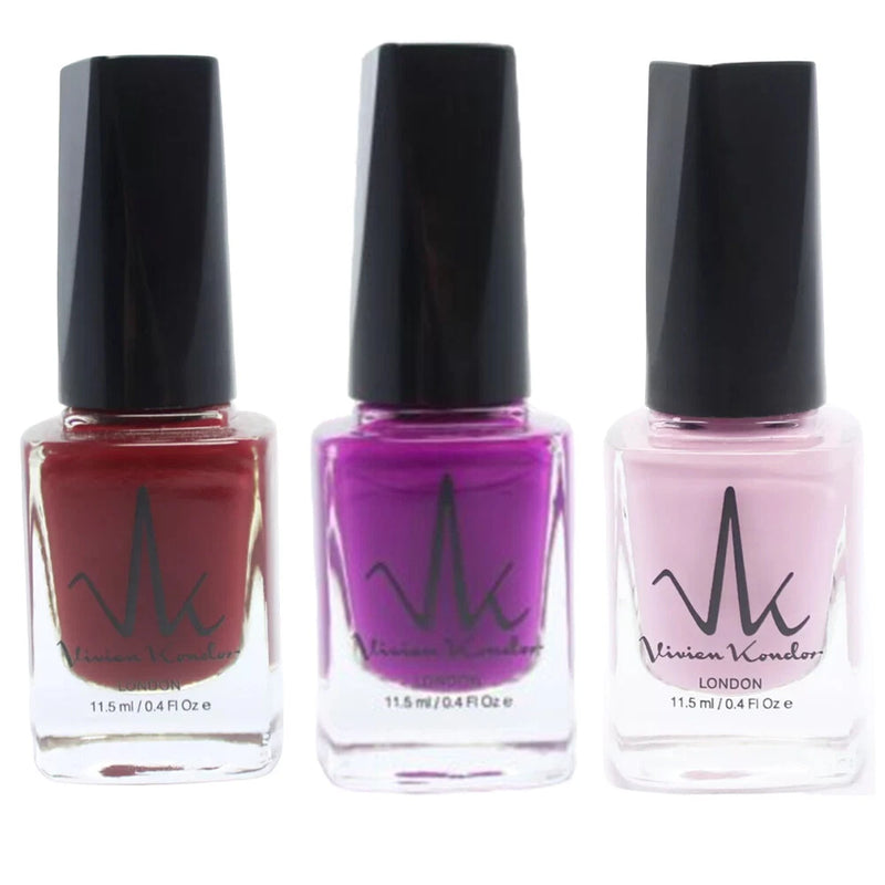 Red Black + Magenta + Lilac