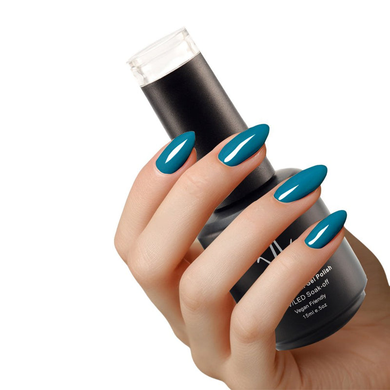 Vivien Kondor Gel Polish Trio (Cobalt Blue + Blue Crush + Aquarium) 3x15ml | Vegan friendly & Cruelty Free image 3