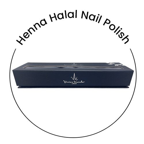 Create Your Own Box Set of 6 Henna Halal Nail Polish image 1