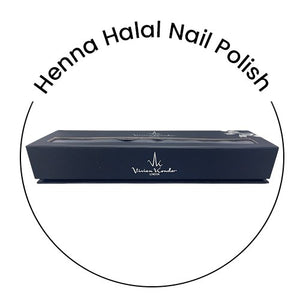 Create Your Own Box Set of 6 Henna Halal Nail Polish image 1