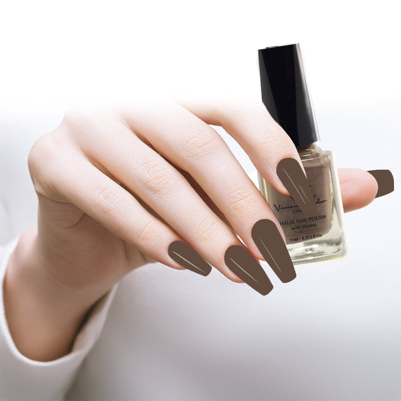 Jet Setter - Vivien Kondor Henna Halal Nail Polish image 1