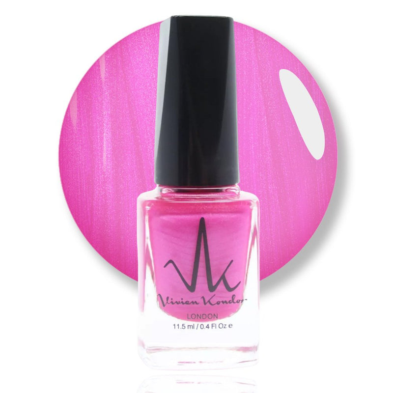 Neon Magenta - Vivien Kondor Classic Nail Polish image 0