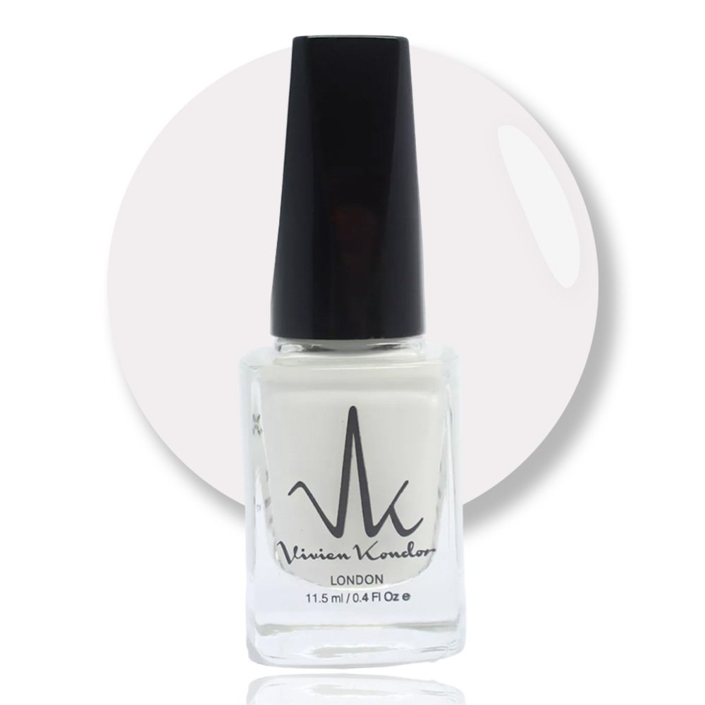 Matte White - Vivien Kondor Classic Nail Polish image 0