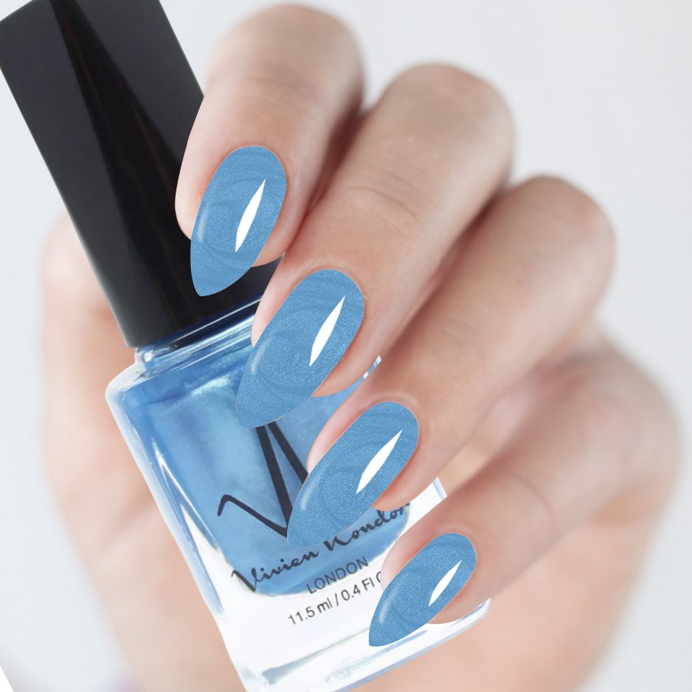 Neon Blue - Vivien Kondor Classic Nail Polish image 1