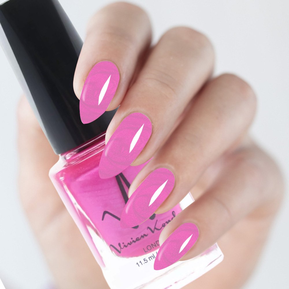 Neon Magenta - Vivien Kondor Classic Nail Polish image 1
