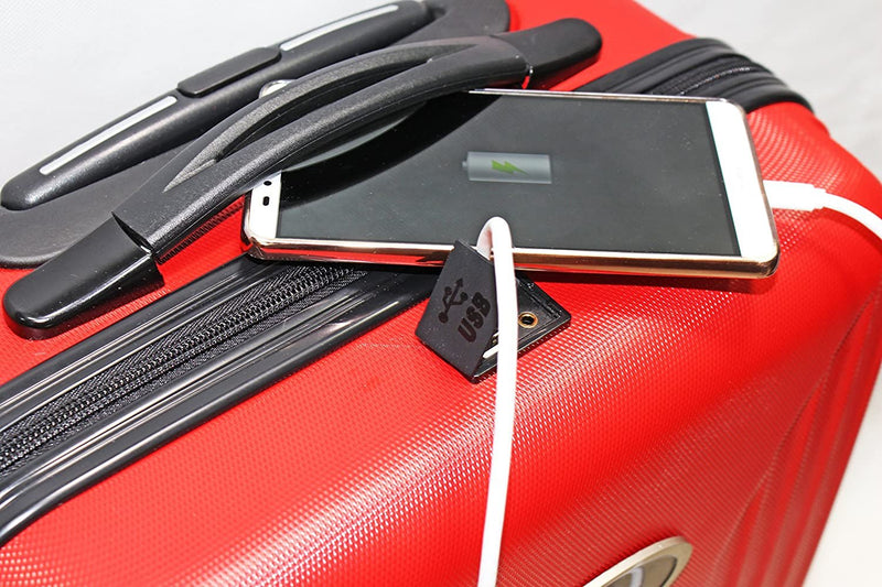 VK Travel Smart Red Rucksack Bag + Cabin Suitcase (Combo of 2) image 6