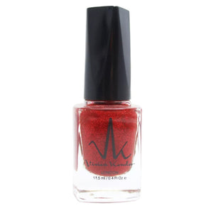 Red Glitter - Vivien Kondor Classic Nail Polish image 2