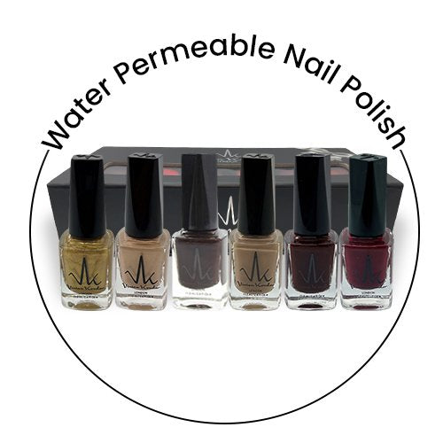 Create Your Own Box Set of 6 Water Permeable Nail Polishes image 0