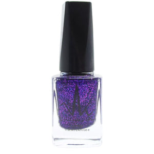 Purple Glitter - Vivien Kondor Classic Nail Polish image 2