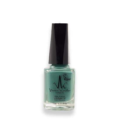 Mint Green - Vivien Kondor Argan Care Nail Polish image 2