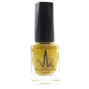 Gold Glitter - Vivien Kondor Classic Nail Polish image 2