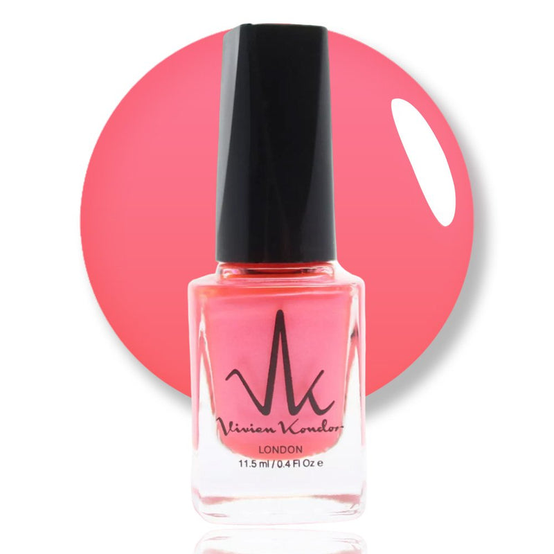 Neon Orange - Vivien Kondor Classic Nail Polish image 0