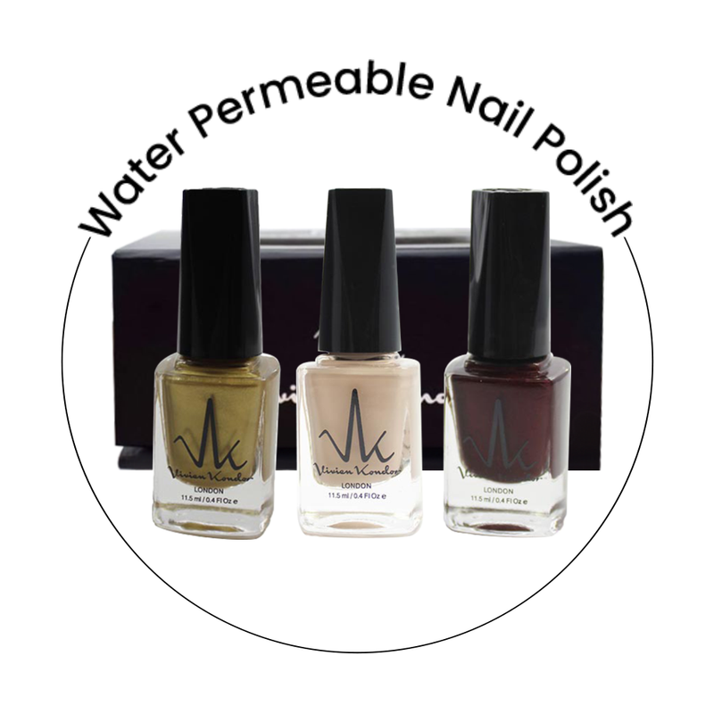 Choose Your  Box Set of 3 Water Permeable Nail Polishes - Box3 image