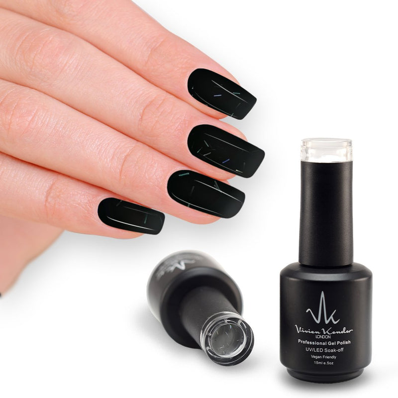 Vivien Kondor Gel Polish Trio (Midnight Mist + Silver Ice +Pink Dust) 3x15ml | Vegan friendly & Cruelty Free image 6