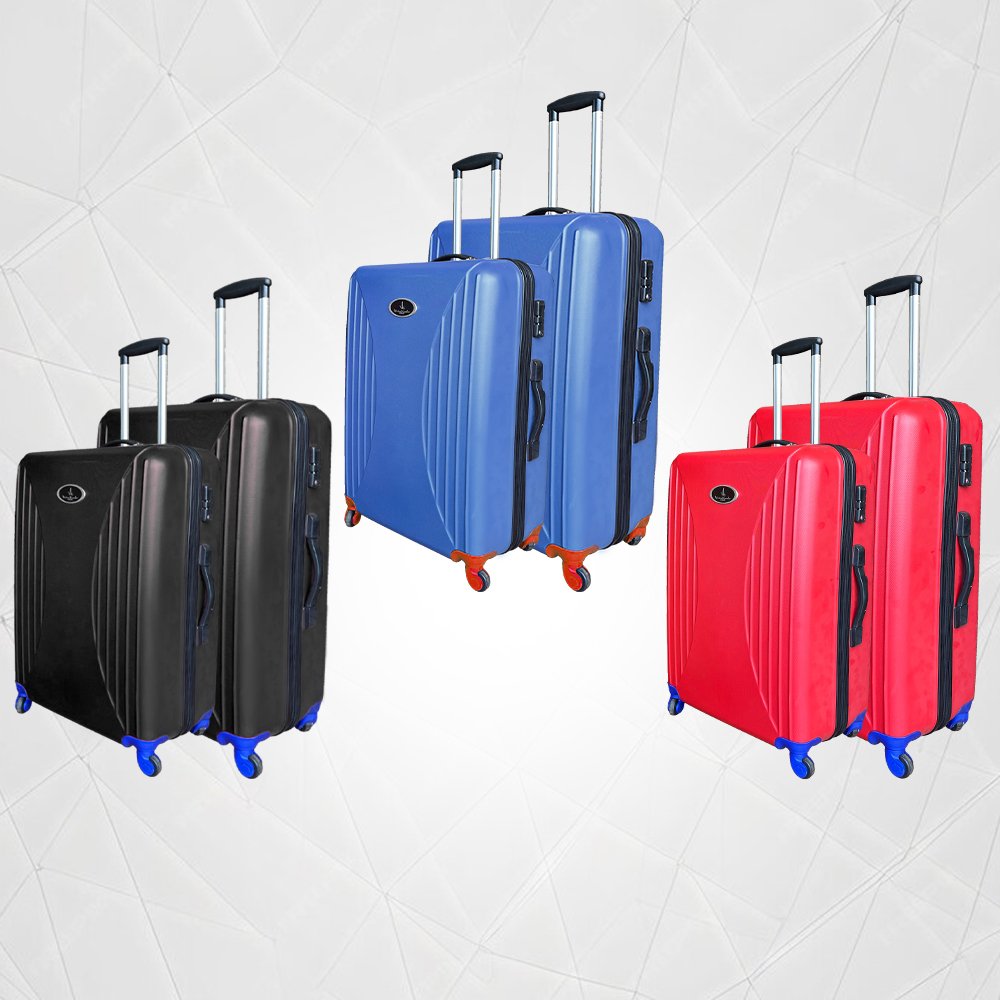 VK Travel Smart Suitcase - Set of 2 (Medium + Large) image 0