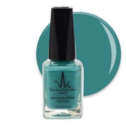 Aqua - Vivien Kondor Henna Halal Nail Polish image 0