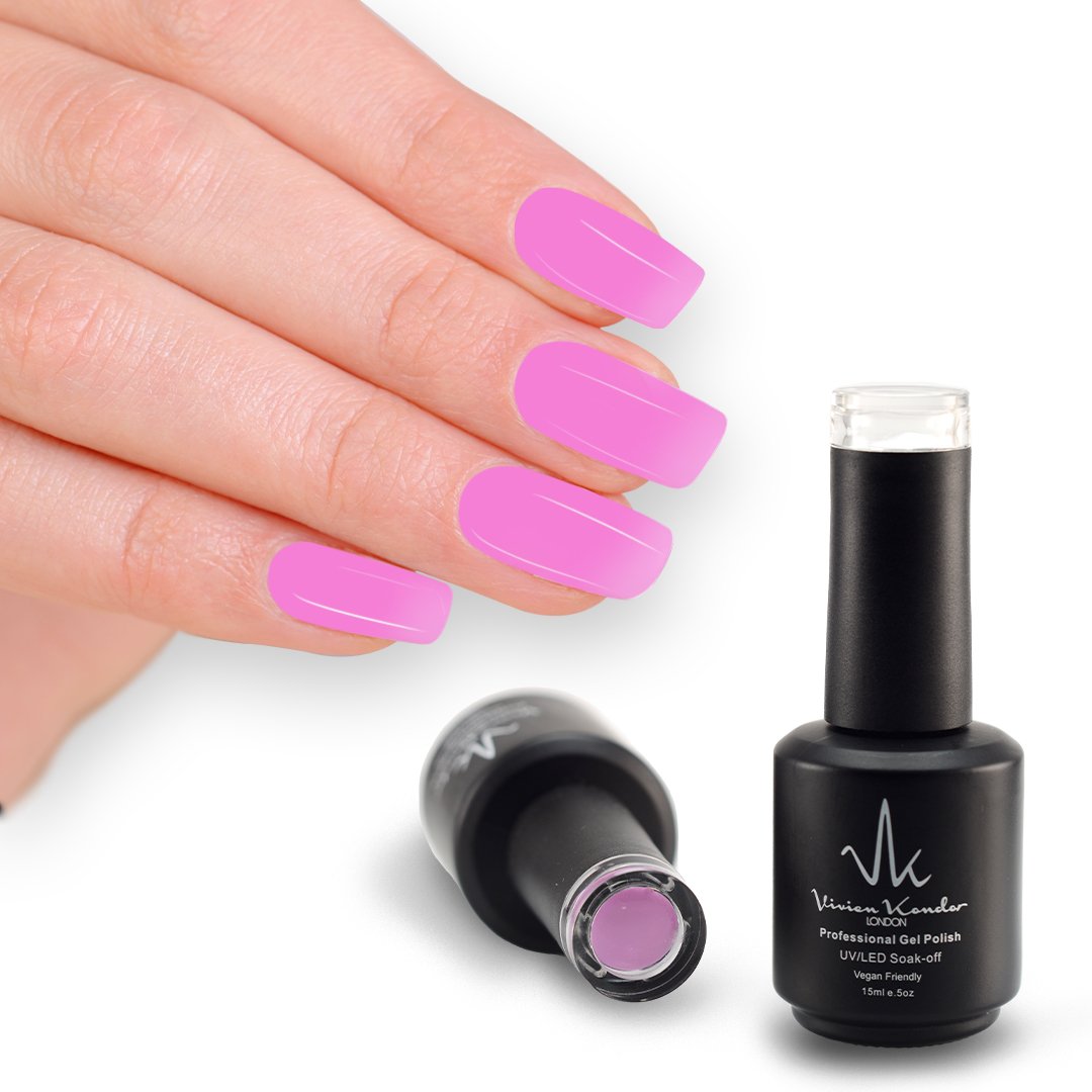Vivien Kondor Gel Polish Trio ( Hot Pink + Berry Twist + Passionate ) image 2