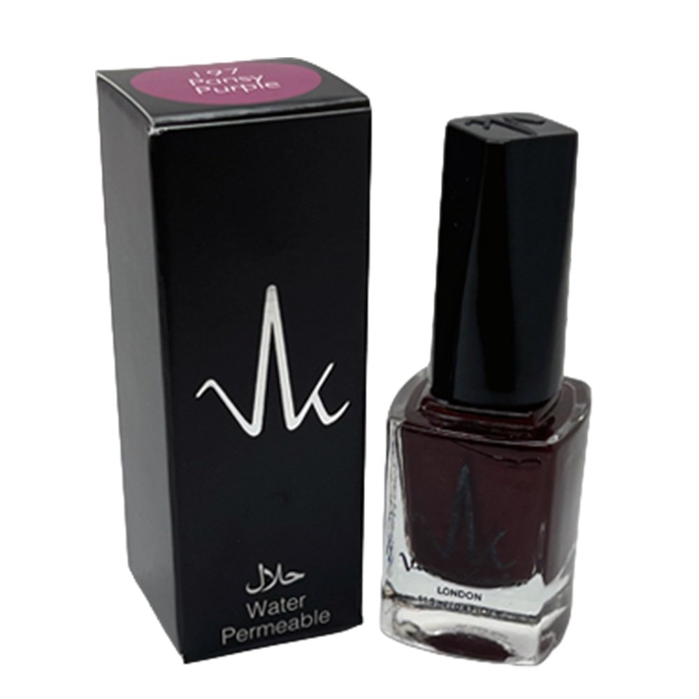 Pansy Purple - Vivien Kondor Water Permeable Nail Polish image 2