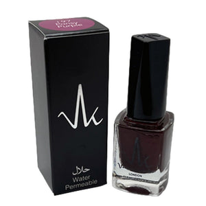 Pansy Purple - Vivien Kondor Water Permeable Nail Polish image 2
