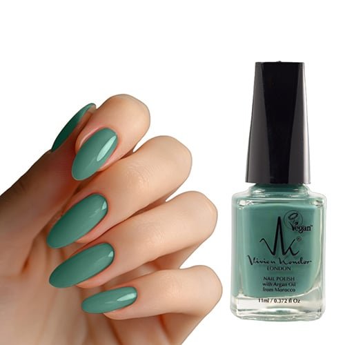 Mint Green - Vivien Kondor Argan Care Nail Polish image 1