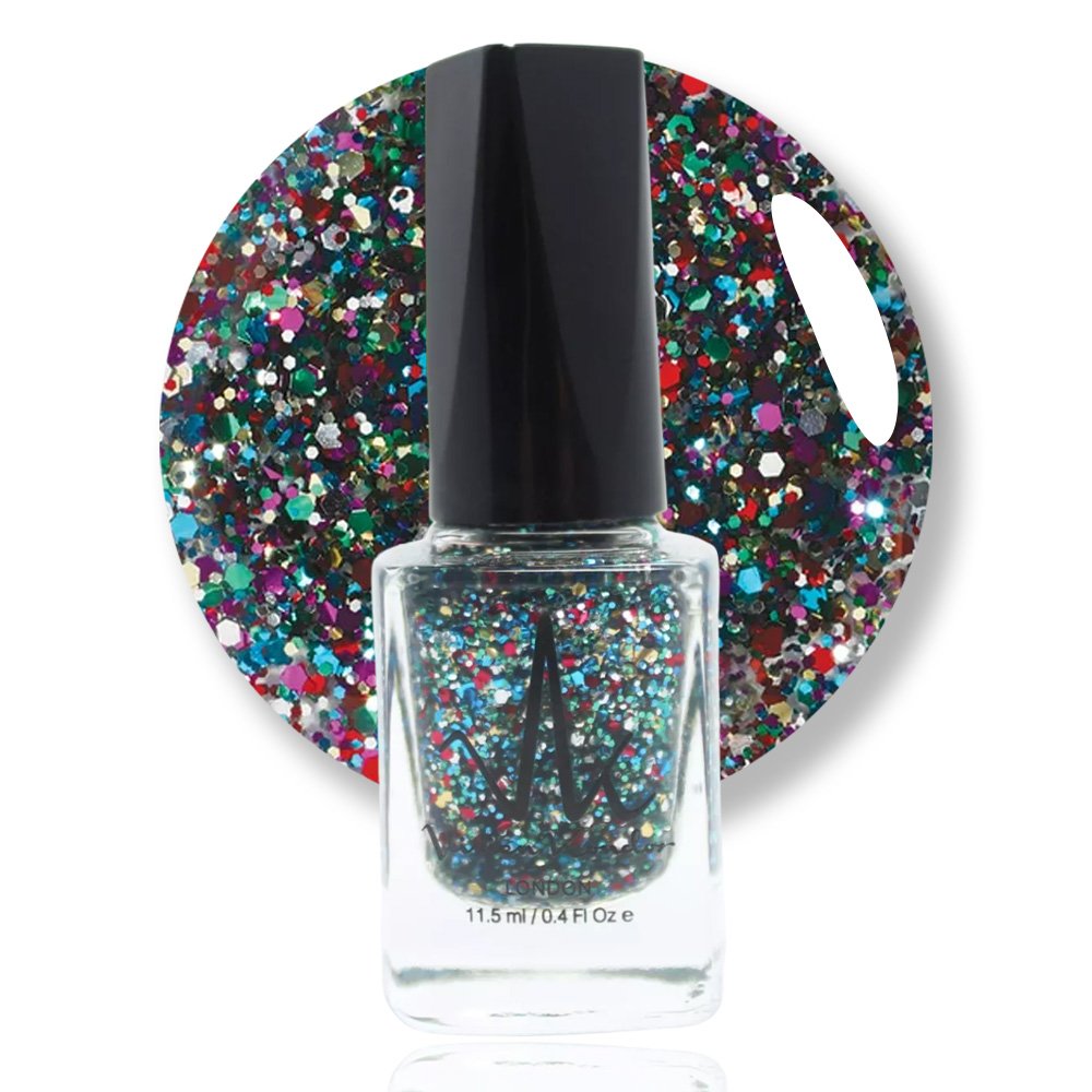 Hexagon Glitter - Vivien Kondor Classic Nail Polish image 0